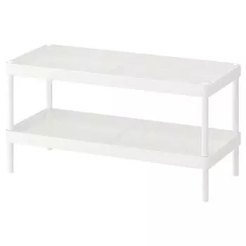 Полка для обуви, белая, 78x32x40 см, MACKAPR IKEA