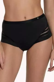 Полные бесшовные трусики Alegra Lisca, черный