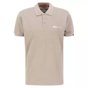 Поло Alpha Industries Basic Sl, бежевый
