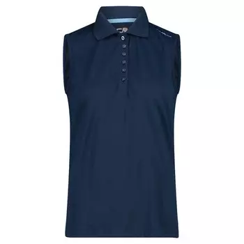 Поло CMP 3T59776 Sleeveless, синий