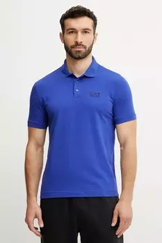 Поло Ea7 Emporio Armani, фиолетовый