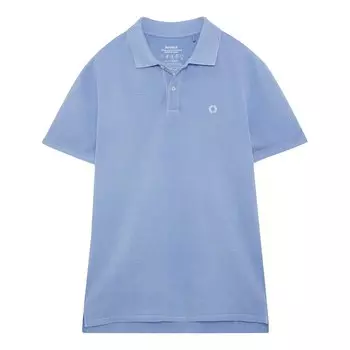 Поло Ecoalf Ted Regular, синий
