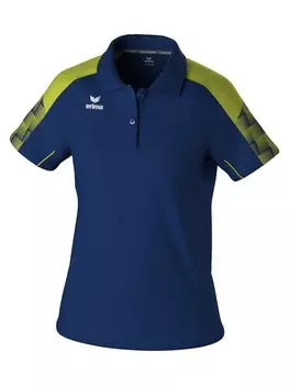 Поло erima, цвет new navy/lime