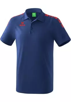 Поло erima Essential 5 C, цвет new navy/rot