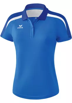 Поло erima Liga 2.0, цвет new royal/true blue/weiss