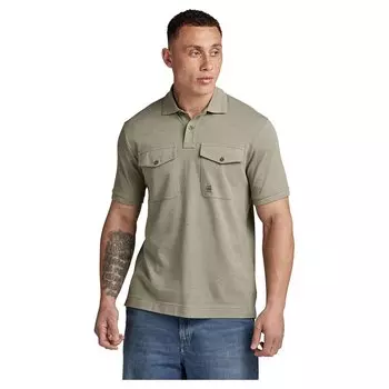 Поло G-Star Dunda Pocket, зеленый