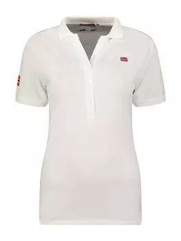 Поло Geographical Norway Kelly, белый