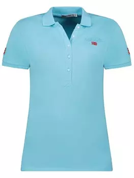 Поло Geographical Norway Kely, голубой