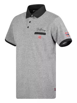Поло Geographical Norway Kola, серый