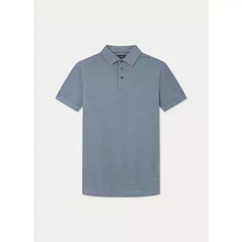 Поло Hackett Wool Blend, синий