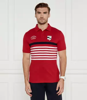 Поло Hechter Paris PIQUE Regular Fit, красный