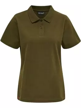 Поло Hummel, оливковый
