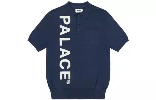 Поло Intarsia Font Polo PALACE, синий
