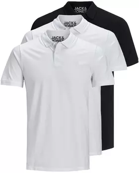 Поло Jack & Jones 3er Set, белый