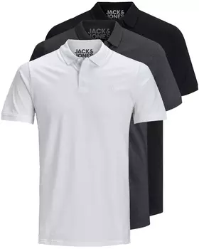Поло Jack & Jones 3er Set, белый
