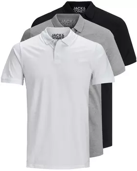 Поло Jack & Jones 3er Set, белый