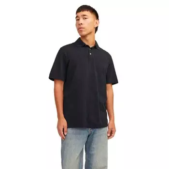 Поло Jack & Jones Bluwilliam Wash, черный