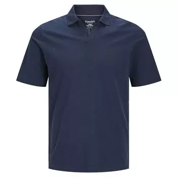 Поло Jack & Jones Summer Linen, синий