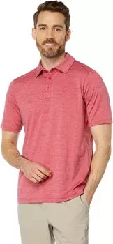 Поло Johnston & Murphy XC4 Solid Performance Polo, красный