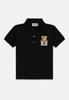 Поло MOSCHINO, черный