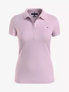 Поло облегающего кроя Tommy Hilfiger, колыбель розовый