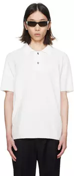 Поло Off-White Les Classiques 'Le polo maille' Jacquemus