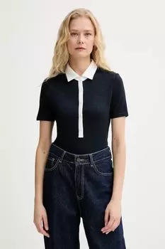 Поло Rag & Bone, темно-синий