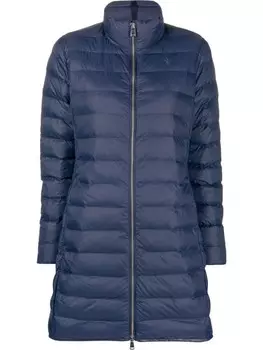 Polo Ralph Lauren длинный пуховик, синий