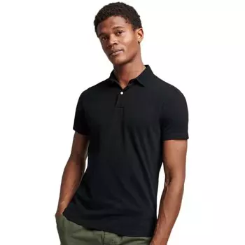 Поло с длинным рукавом Superdry Studios Jersey, черный