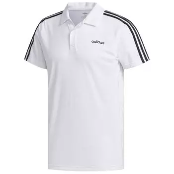 Поло с коротким рукавом adidas Design 2 Move 3 Stripes, белый