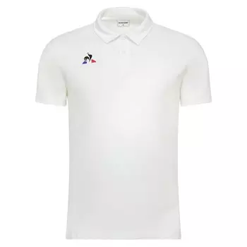 Поло с коротким рукавом Le Coq Sportif Presentation, белый