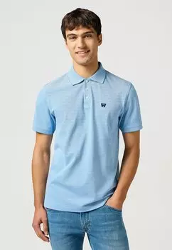 Поло SHORT SLEEVE REFINED Wrangler, синий