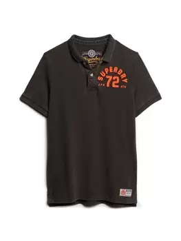 Поло Superdry, черный