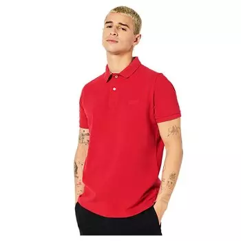Поло Superdry Classic Pique, красный