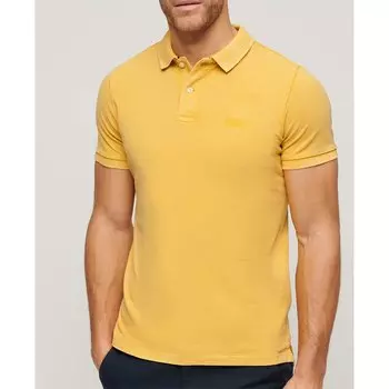 Поло Superdry Vint Destroy, желтый