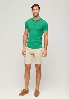 Поло Superdry, зеленый