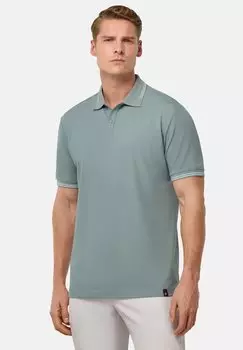 Поло TECH COOL JADE-FRESH Boggi Milano, светло-зеленый