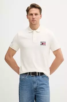 Поло Tommy Hilfiger, бежевый