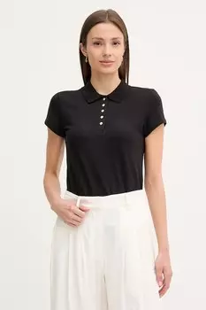 Поло Tommy Hilfiger, черный