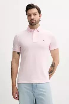 Поло Tommy Hilfiger, розовый
