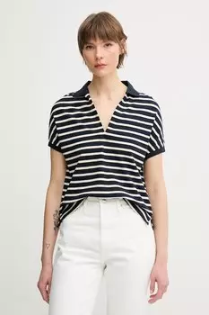 Поло Tommy Hilfiger, темно-синий
