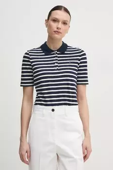 Поло Tommy Hilfiger, темно-синий