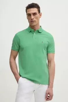 Поло Tommy Hilfiger, зеленый