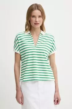 Поло Tommy Hilfiger, зеленый