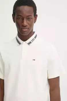 Поло Tommy Jeans, бежевый