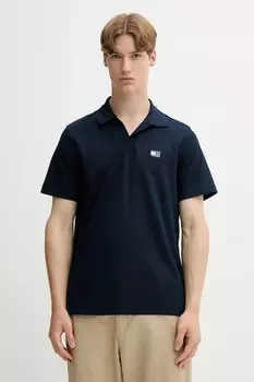 Поло Tommy Jeans, темно-синий
