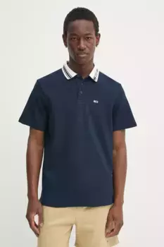 Поло Tommy Jeans, темно-синий
