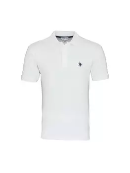 Поло US Polo Assn Basic, белый