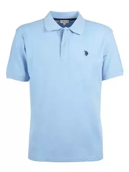 Поло US Polo Assn, голубой