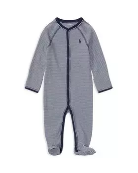 Полосатая футболка для мальчиков – для малышей Ralph Lauren, цвет Blue